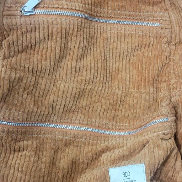 UO Urban Outfitter BDG Corduroy backpack - 100% cotton burnt orange colour - Picture 3 of 7